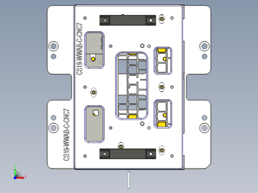 CS19-WWAB-C-CNC7笔记本CNC工装夹具三维模型-180809前视缩略图