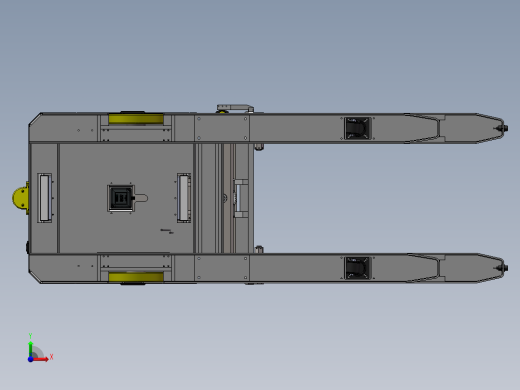 AGV堆垛车AGV叉车sw16可编辑前视缩略图