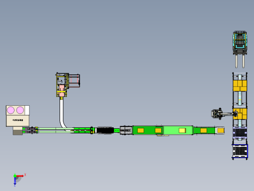 牛奶包装线xt俯视缩略图