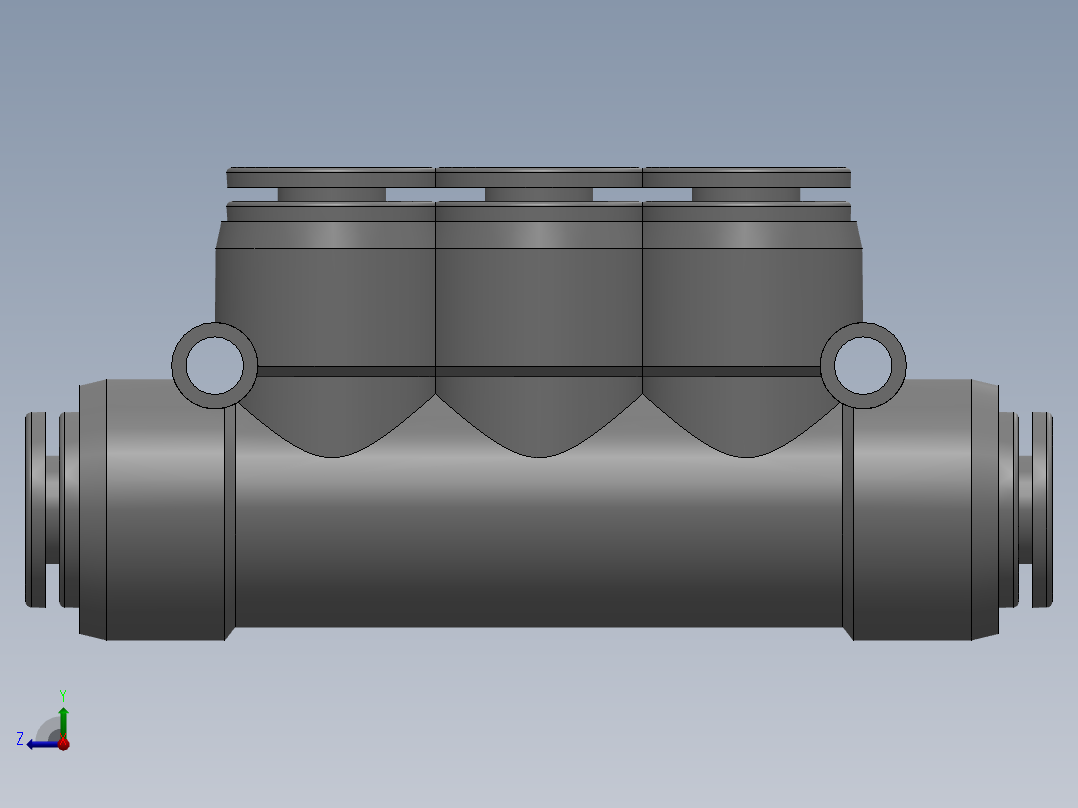 气动元件APK4右视图