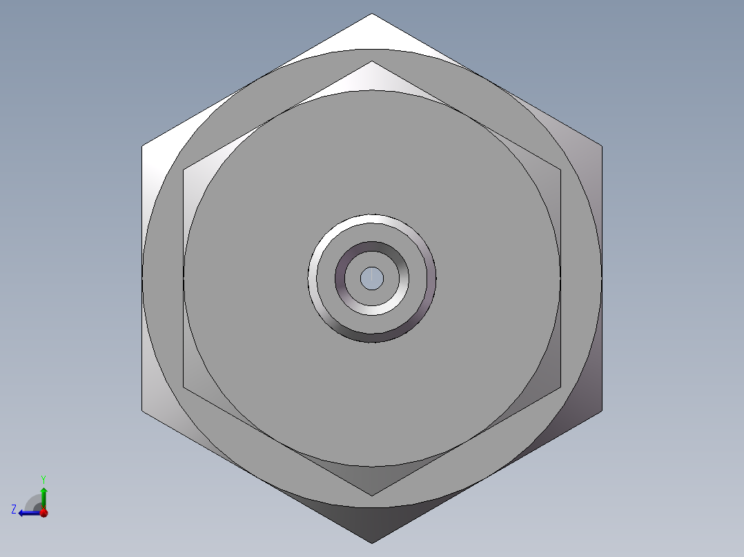 直通变径接头、2D-14-42右视图