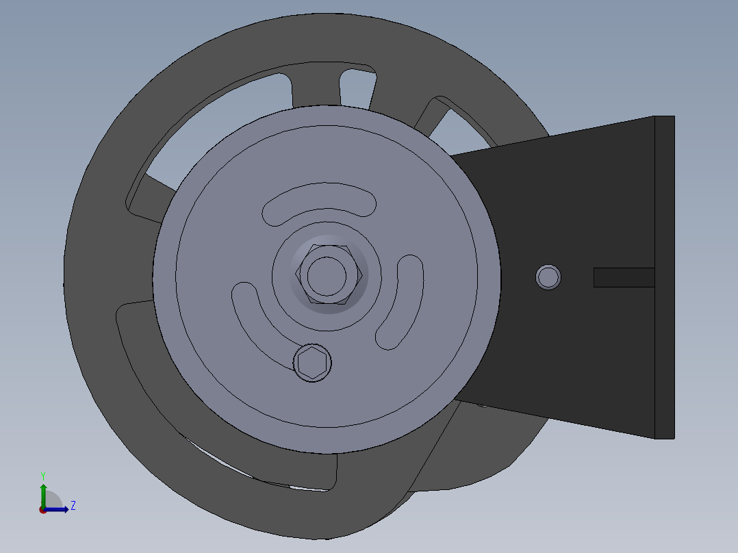 凸轮轴08-01左视图