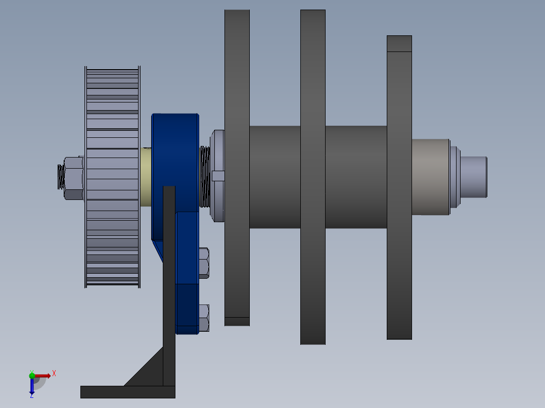 凸轮轴08-01俯视图