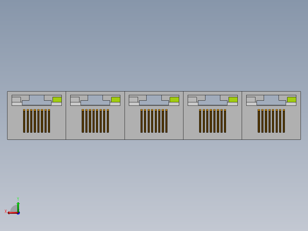 网络设备(5)后视图