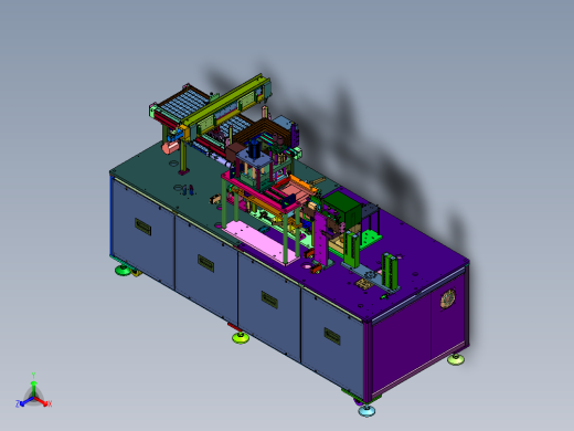 芯片精准输出丝印装置