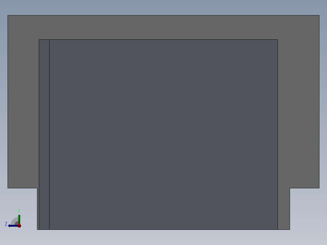 房子、建筑(34)右视图