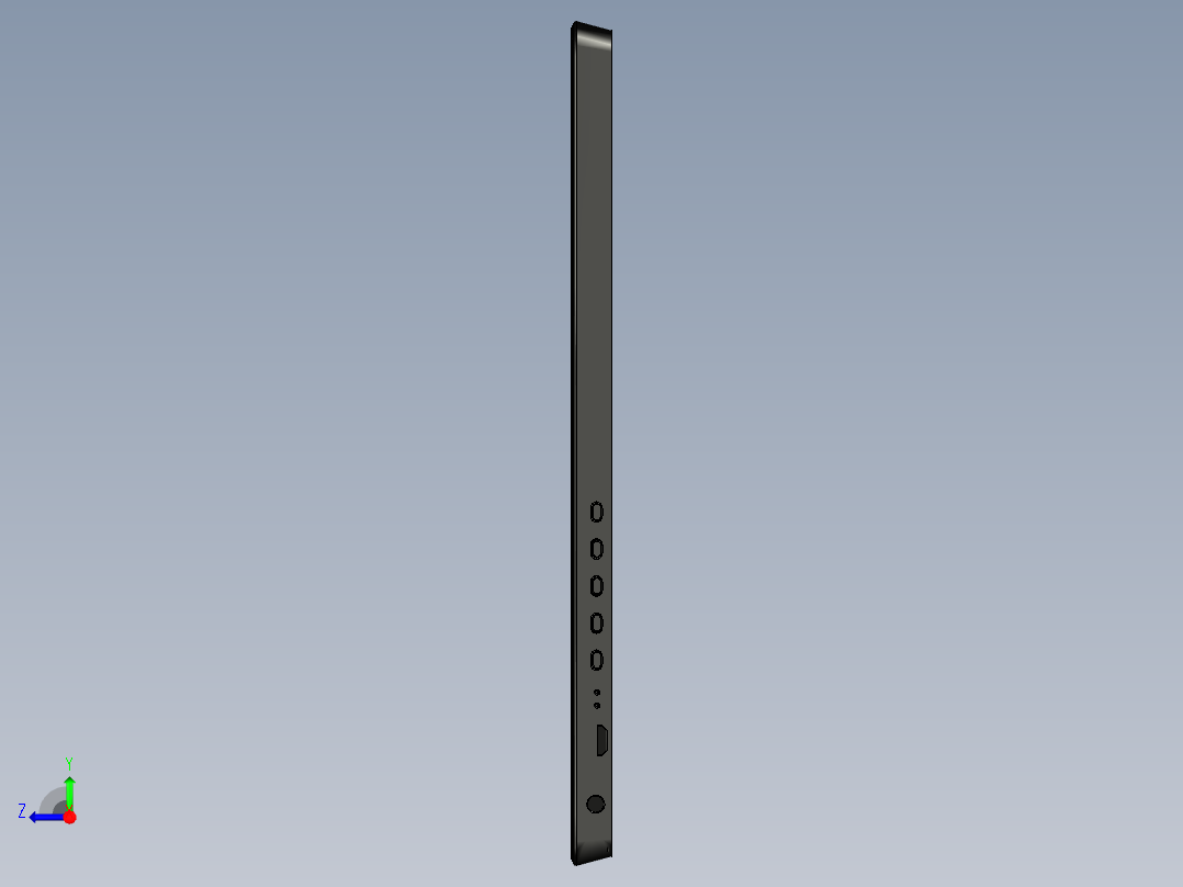 uperfect 4k便携式显示器适用于笔记本电脑13 3 uhd 3840x2160 15右视图