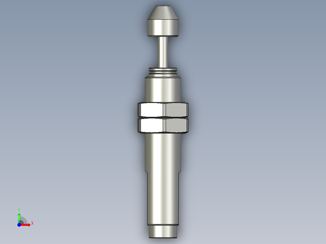 亚德客-缓冲器ACA1412-1前视图