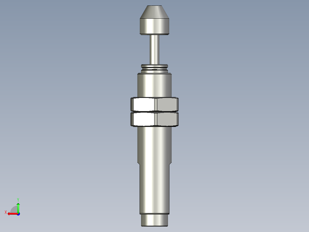 亚德客-缓冲器ACA1412-1后视图