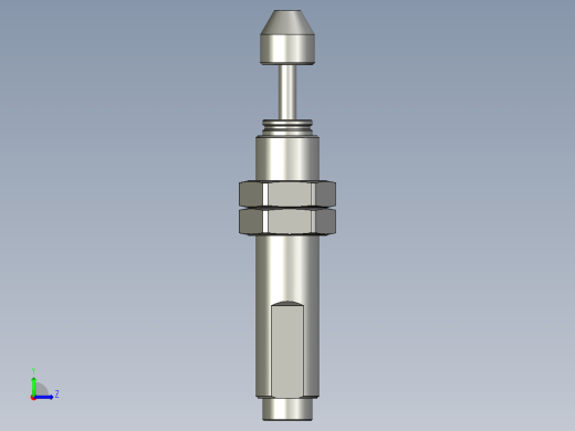 亚德客-缓冲器ACA1412-1左视缩略图