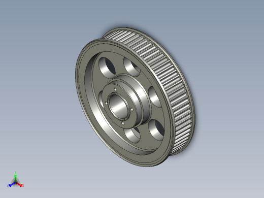大同步轮5M72齿免键