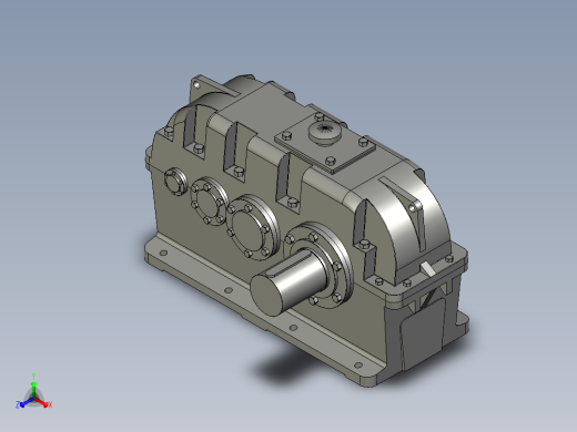 ZSY三级圆柱齿轮减速机ZSY560-80-