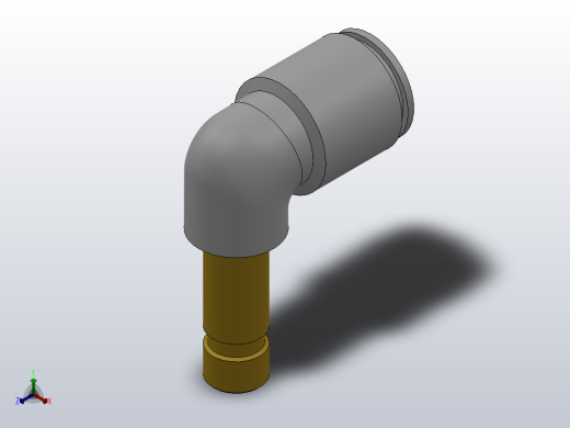 快速接头KQ2L等径弯插接头[KQ2L08-99]