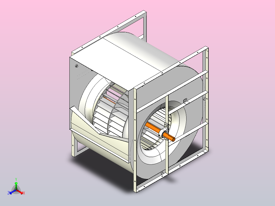 SYH-Z离心风机[SYH1250 R]主视图