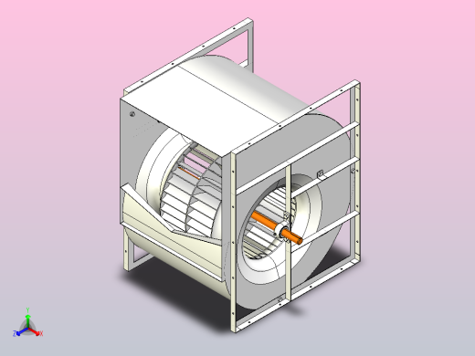 SYH-Z离心风机[SYH1250 R]正等轴测缩略图