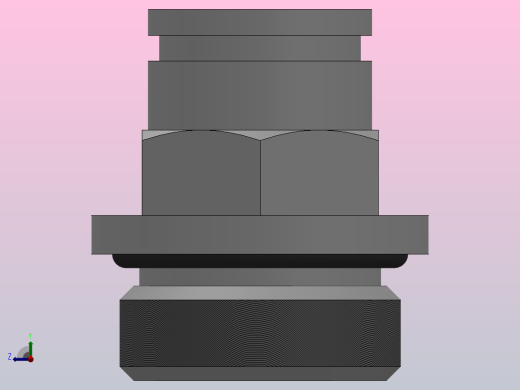 IPCP-G 螺纹直通-G螺纹气动管接头[IPCP08-G03]右视缩略图