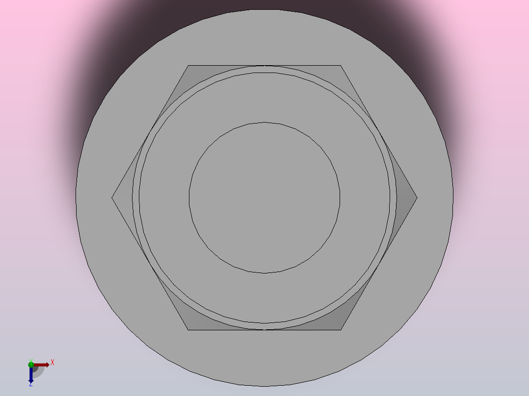 IPCP-G 螺纹直通-G螺纹气动管接头[IPCP08-G03]俯视图
