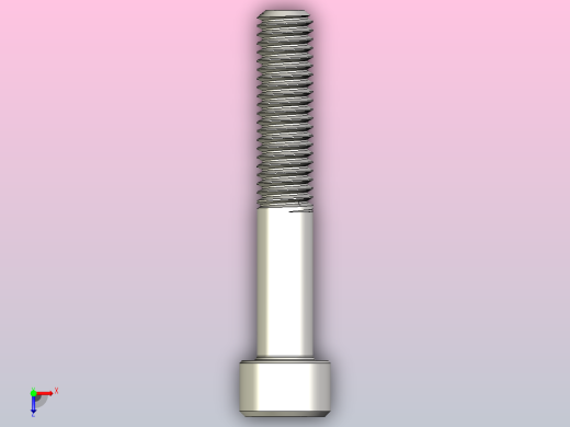 DIN_EN_ISO_4762_M8x50.ipt内六角螺钉俯视缩略图