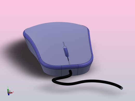 正常的游戏鼠标设计