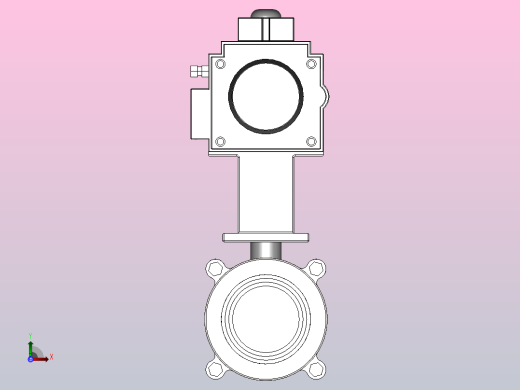 IQP-03气动卡式球阀[IQP-03-2s]前视缩略图