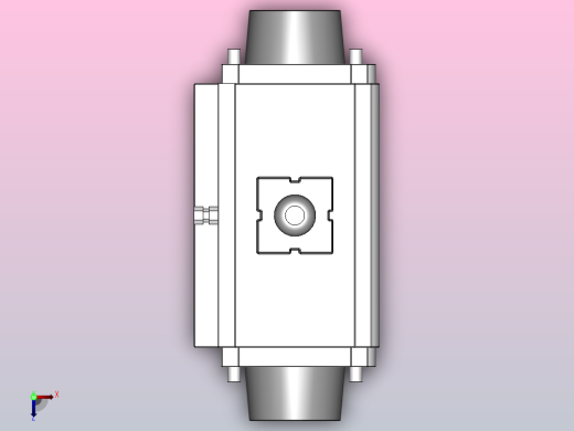 IQP-03气动卡式球阀[IQP-03-2s]俯视缩略图