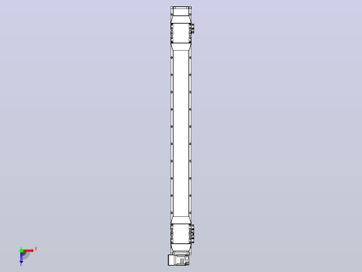 皮带直线轴双滑块型TPA-GCBS-120-P70-L475-LU-M20-N3俯视缩略图