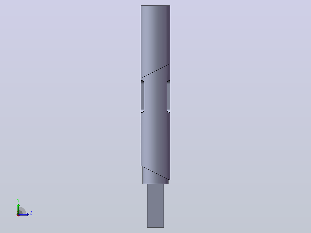 USB-闪存左视图