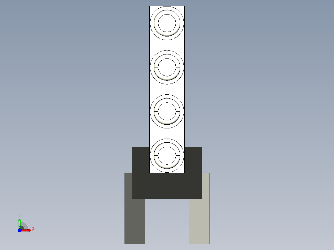 CLH-02AB 4xLED工具套前视图
