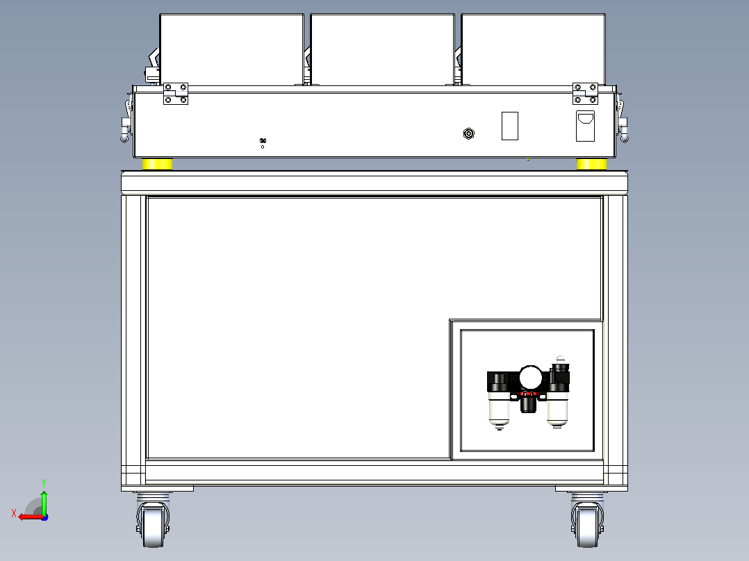 压装治具工装25后视图