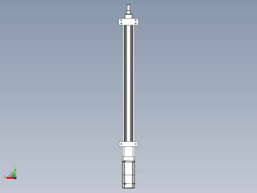 轻载电动缸TPA-ESR40-1210C-L450-M-LB-W-P40-C3后视缩略图