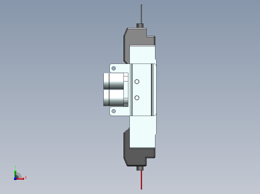 SY5220-LD-C4-8 L型插座式电磁阀[SY5220-6-LD-01-C6-F2]前视图