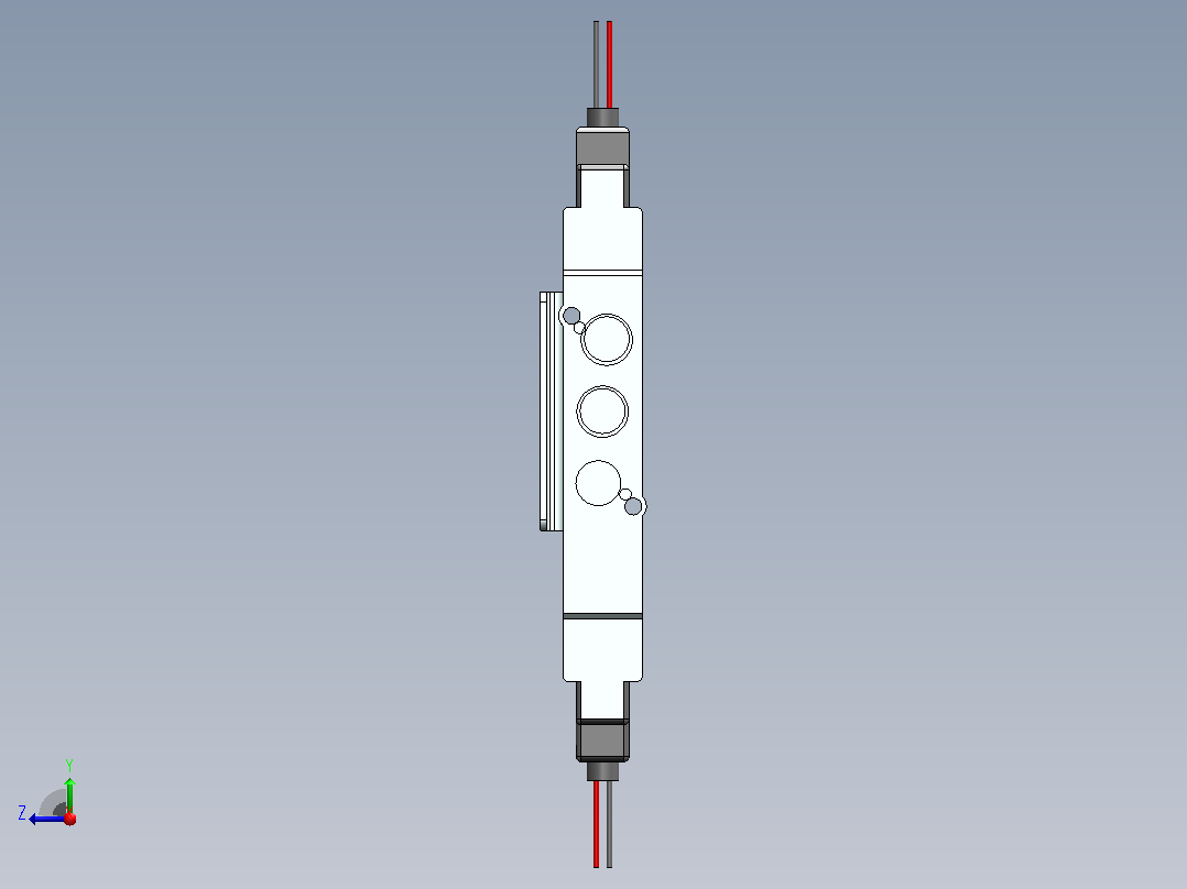 SY5220-LD-C4-8 L型插座式电磁阀[SY5220-6-LD-01-C6-F2]右视图