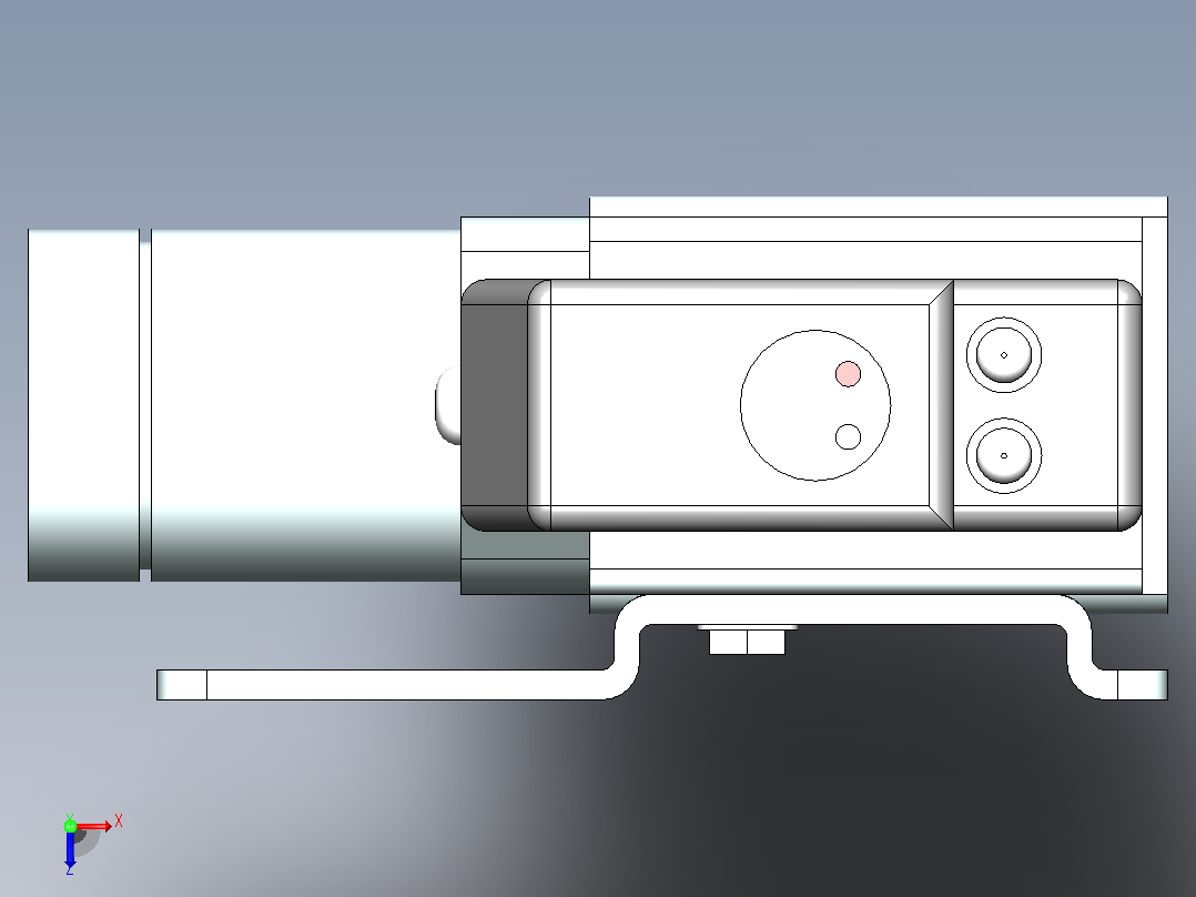 SY5220-LD-C4-8 L型插座式电磁阀[SY5220-6-LD-01-C6-F2]俯视图