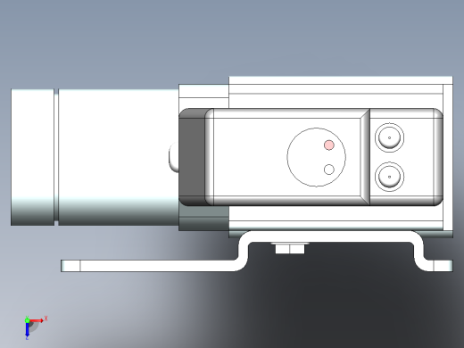 SY5220-LD-C4-8 L型插座式电磁阀[SY5220-6-LD-01-C6-F2]俯视缩略图