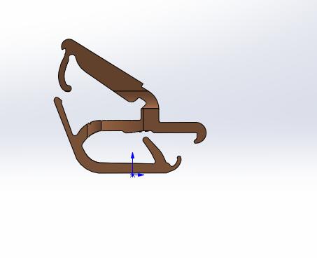 2ZY 前门-B柱边-外水切软模工装sw18可编辑