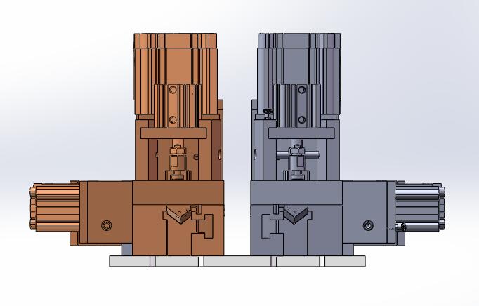 2ZY 前门-B柱边-外水切软模工装sw18可编辑