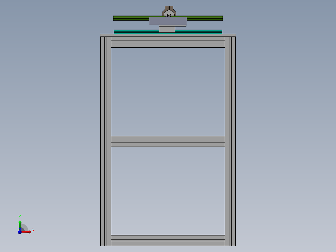 打磨工装sw18可编辑前视图