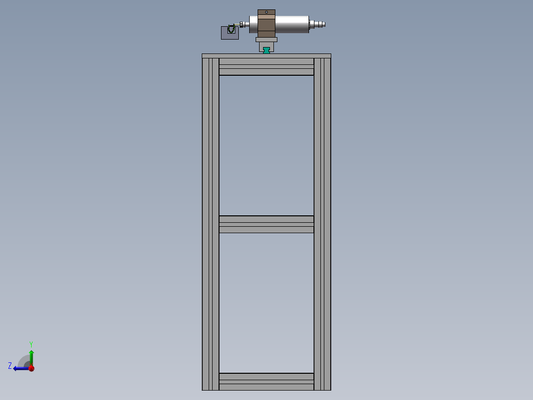 打磨工装sw18可编辑右视图