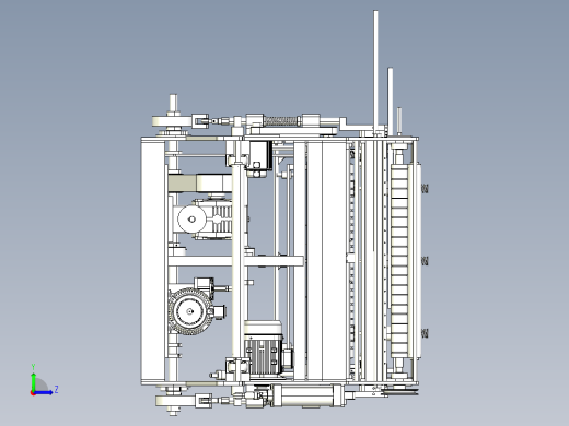 全自动热封冷切制袋机x_t左视缩略图