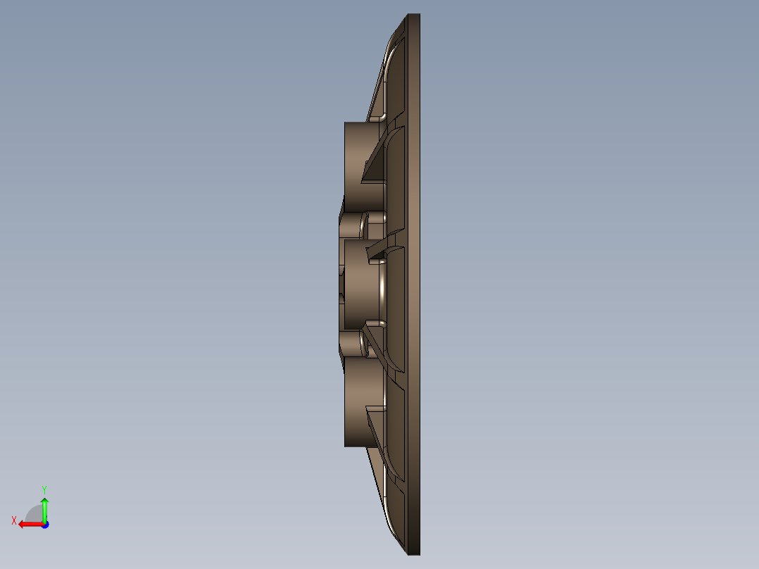 ATV全地形车后视图