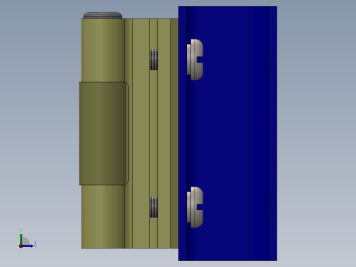 step格式电气柜SW2015含部分特征左视缩略图