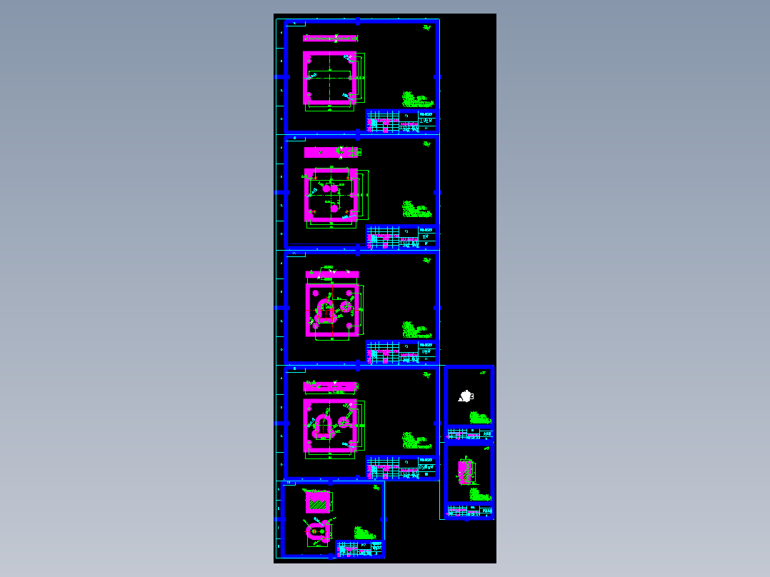 限位板级进模设计