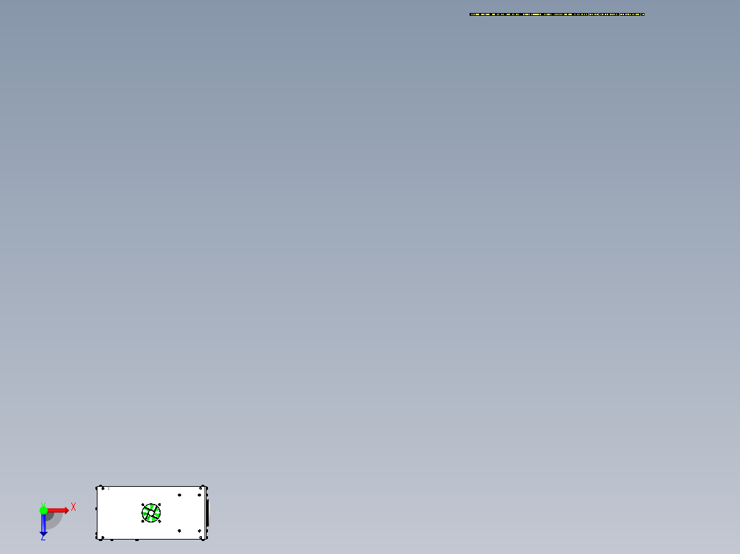 A6_电脑主机模型SW2016俯视图
