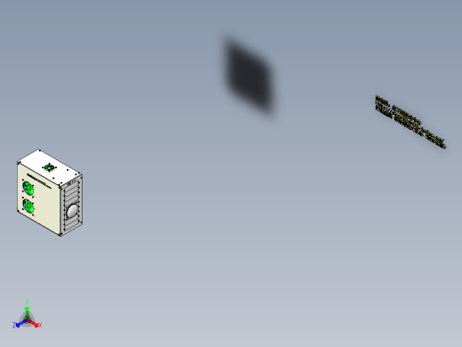 A6_电脑主机模型SW2016正等轴测缩略图