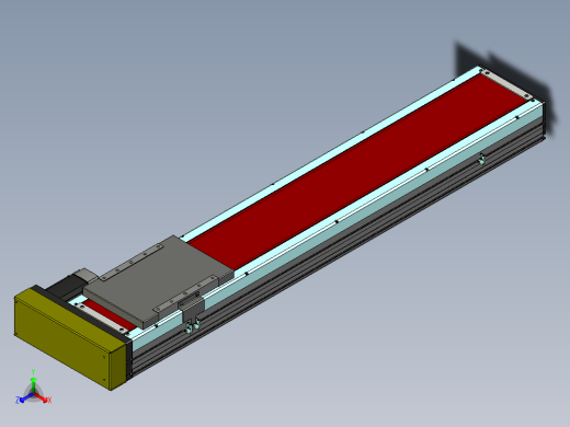 直线运动，行程950+mm