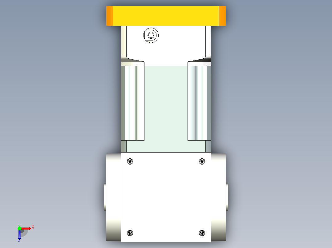 换向器PW90双孔 PLX90-L2 17-112.5-99-M8俯视图