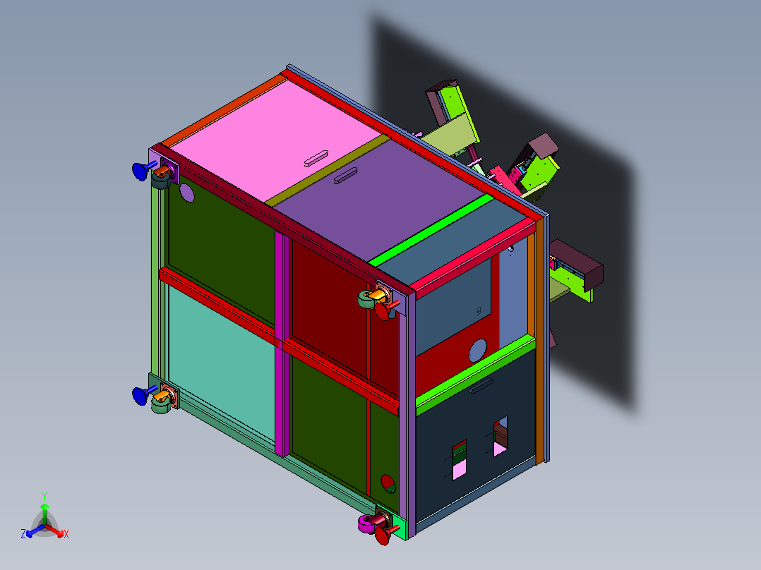 电池极板自动称重拣选机