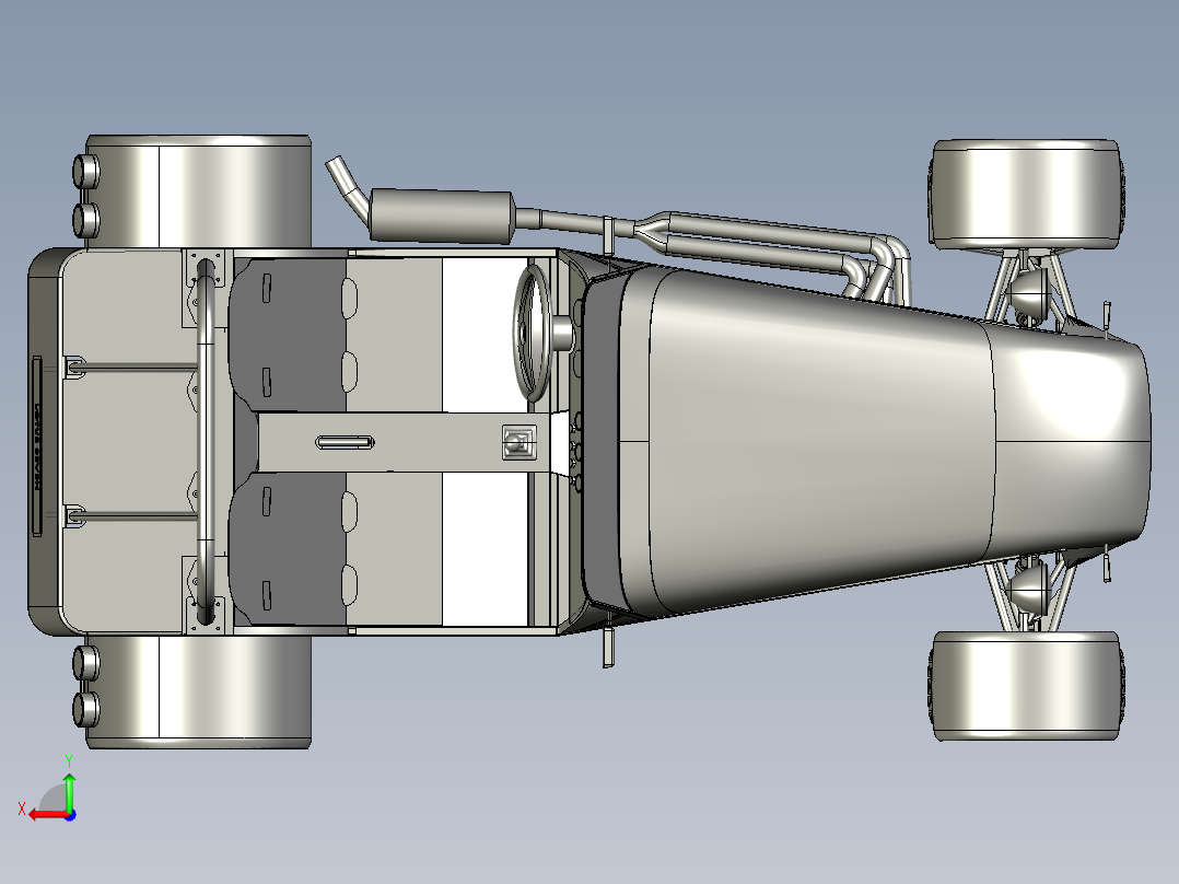 卡丁车15后视图