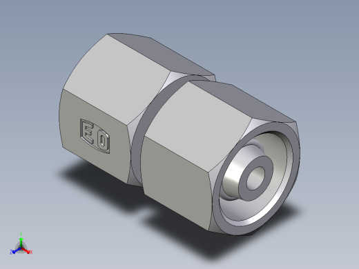 卡套式工业通用硬管接头EO_Swivel_union_GZ08SCF
