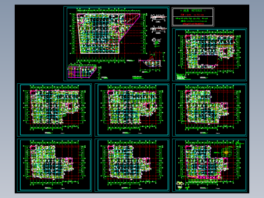住宅结构设计图纸